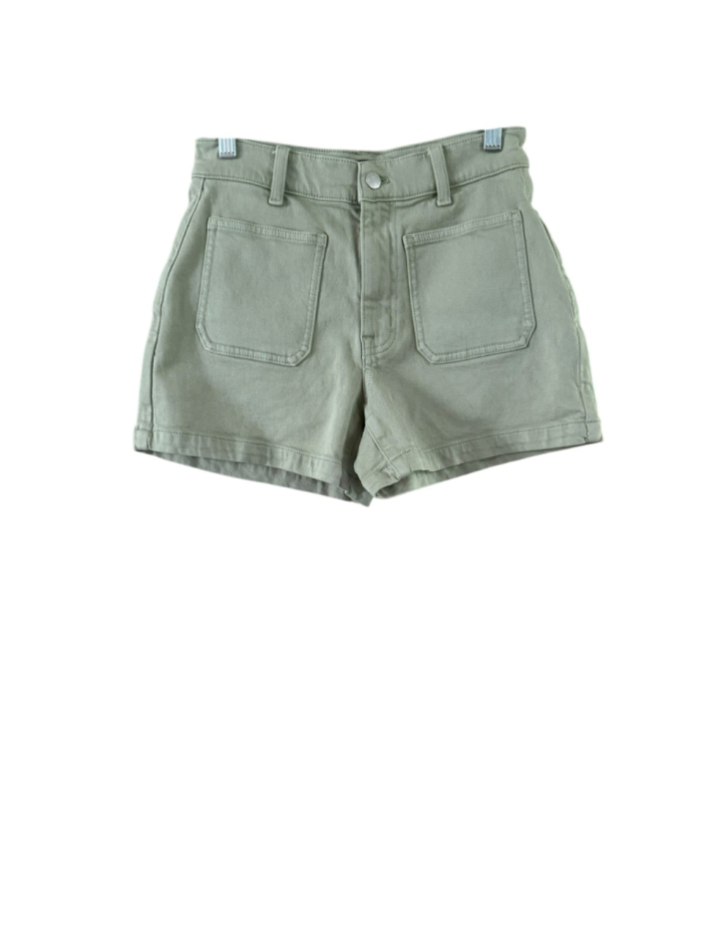 Women's J.Crew High Waist Utility Shorts Green Size 25 - Picture 8 of 9